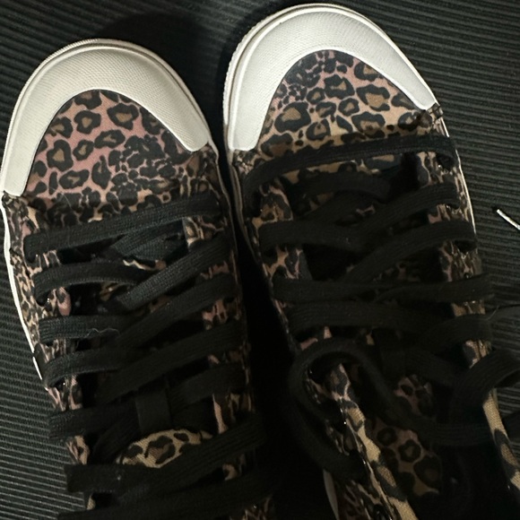 High top adidas cheetah platform sneakers size 9 womens NWOT - Picture 6 of 9